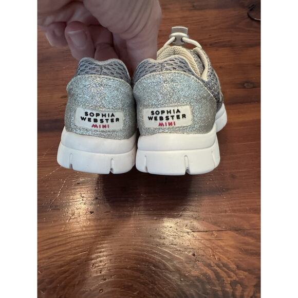 Sophia Webster Silver Kids Shoes - Picture 8 of 13